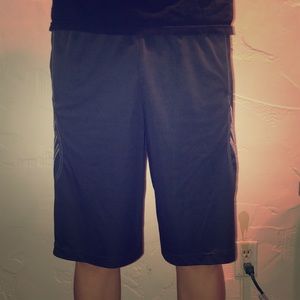 Adidas Grey with silver stripes